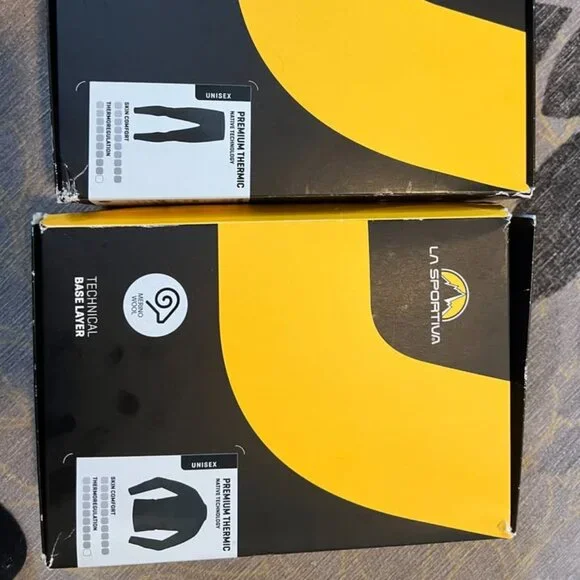 La Sportiva Unisex Base Layer - Small - Grey - Picture 1 of 6